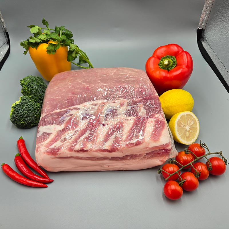 Busta termoretraibile sottovuoto in PVDC per carne fresca