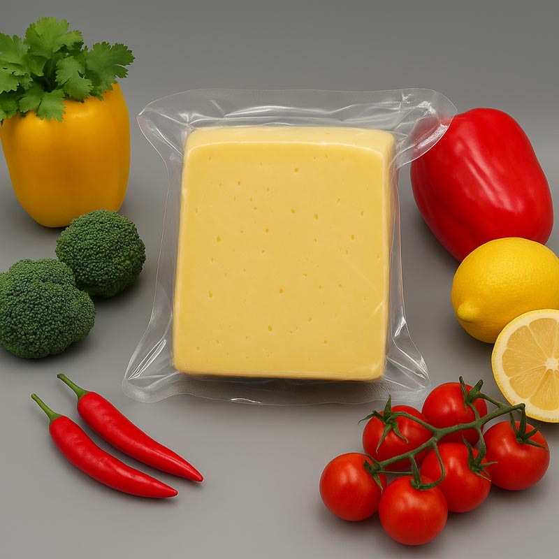 Busta termoretraibile in PVDC per formaggio