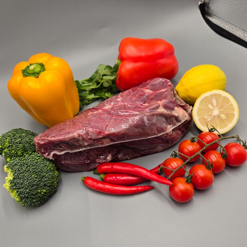 Pellicola termoretraibile PVDC per carne bovina