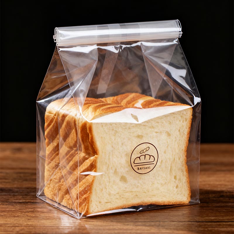 Busta per alimenti in plastica trasparente per imballaggi da forno